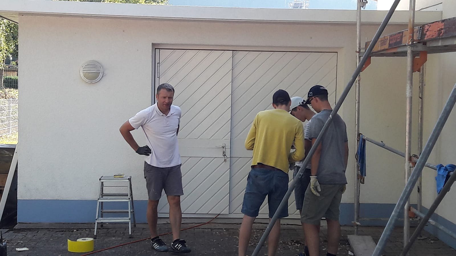 Clubheim Renovierung